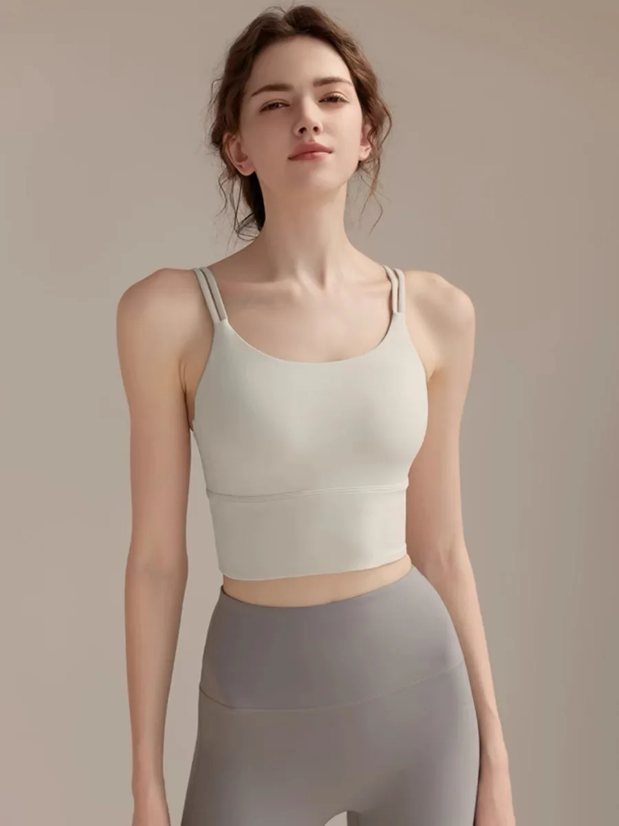 Yoga Fitness Training - Women's Yoga Vest Fitness Running and