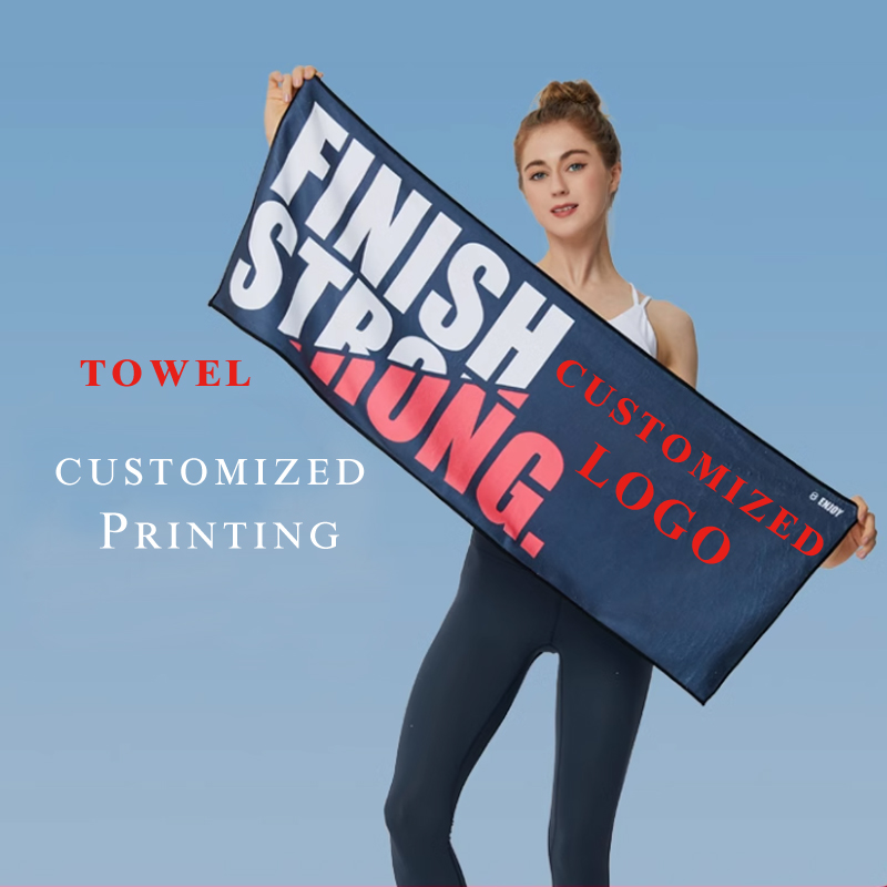 Yoga Fitness Images - 10pcs DIY Image Custom Print Towels
