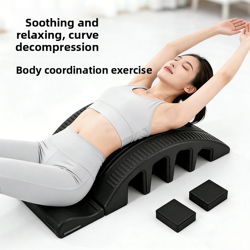 Yoga Fitness Trainer - Pilates Upgraded Spine Corrector, Lumbar Stretching,