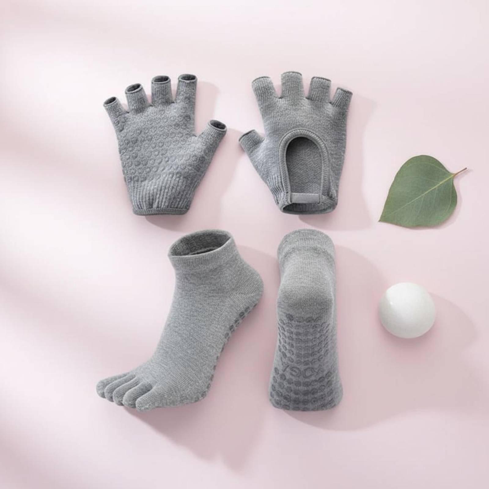 Pilates Socks Woman Anti-slip  - Yoga Fitness Training recension och pris