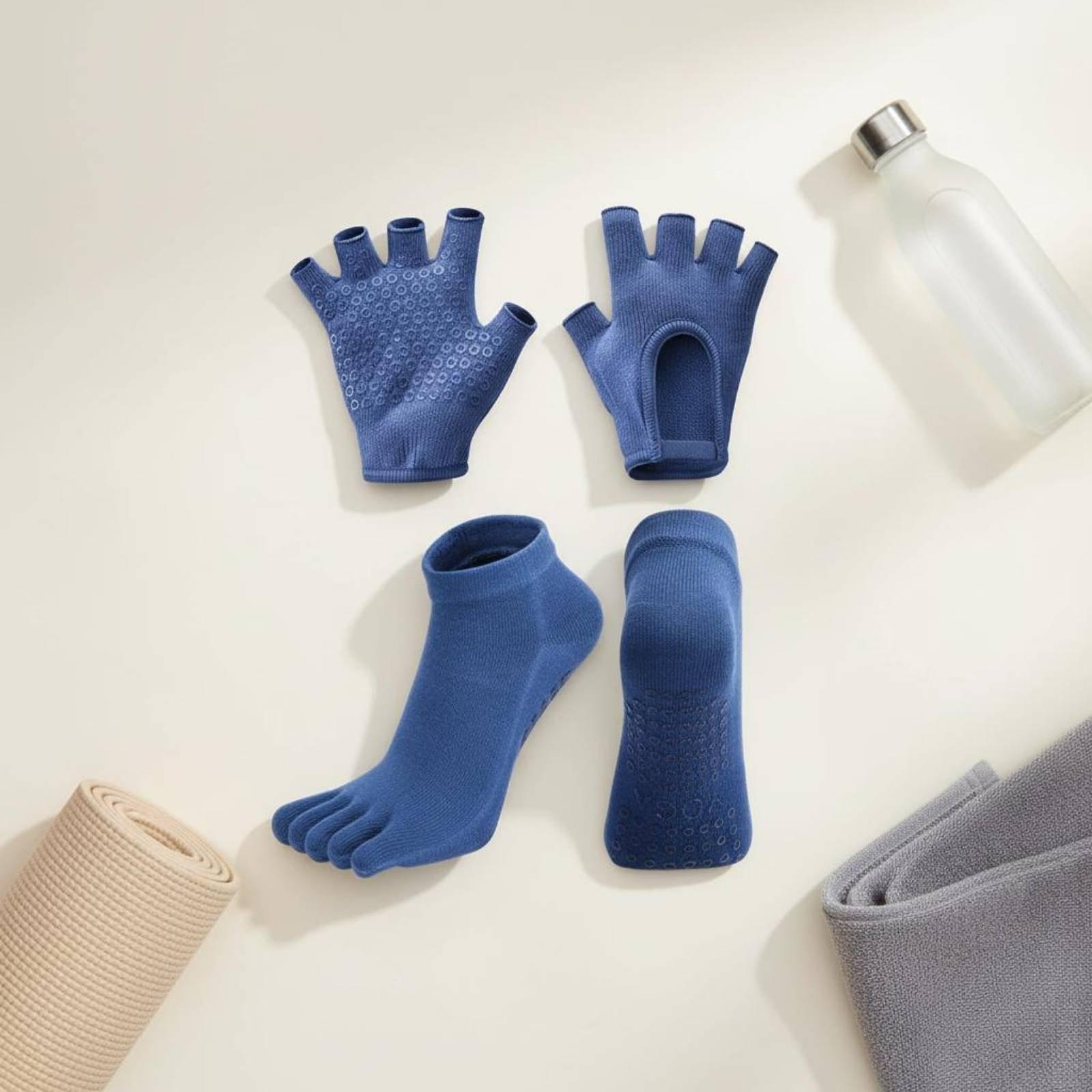 Pilates Socks Woman Anti-slip  - Yoga Fitness Training recension och pris