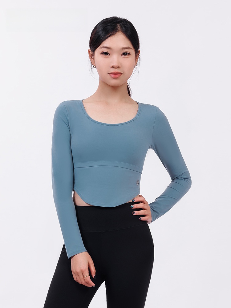 Black Long Sleeve Yoga T-Shirt - Yoga Fitness Com recension och pris