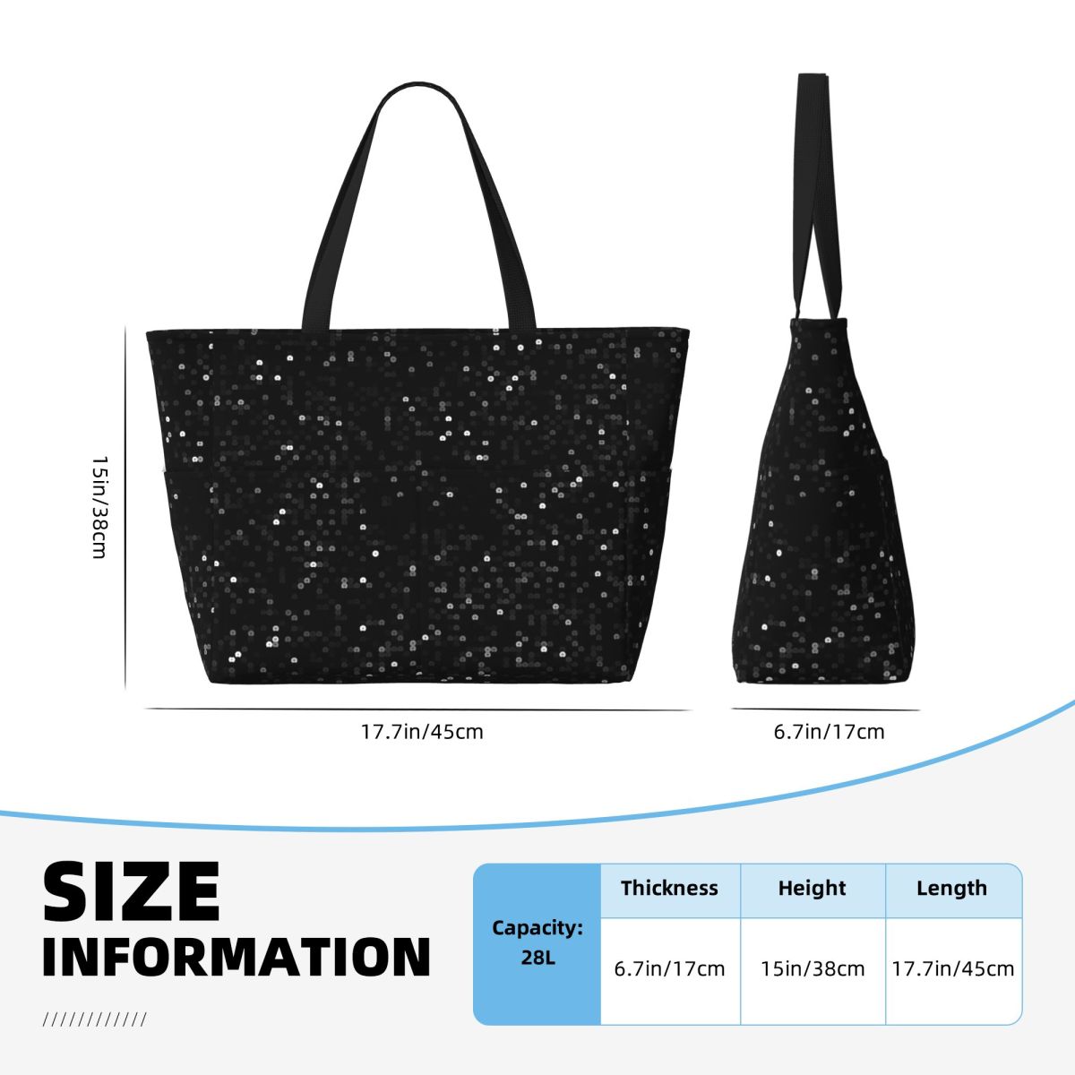 Printed Image Of Black Sequins - Yoga Fitness Images recension och pris