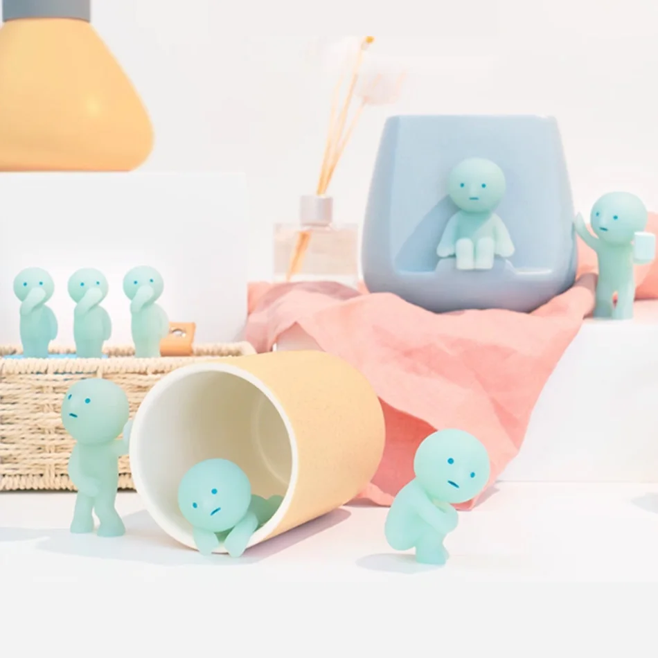 Glow In The Dark Mini Figure S - Yoga Fitness First recension och pris