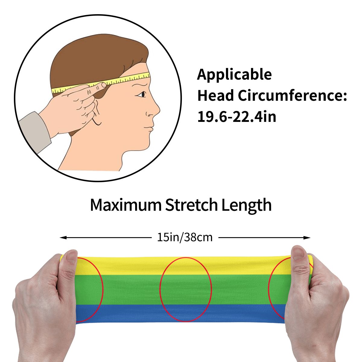 Headband Sports Yoga Fitness S - Yoga Fitness First recension och pris