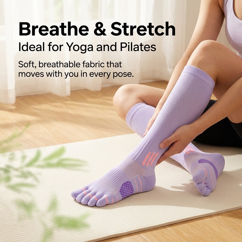 1/6 Pairs Women's Summer Fitne - Yoga Fitness Yoga recension och pris