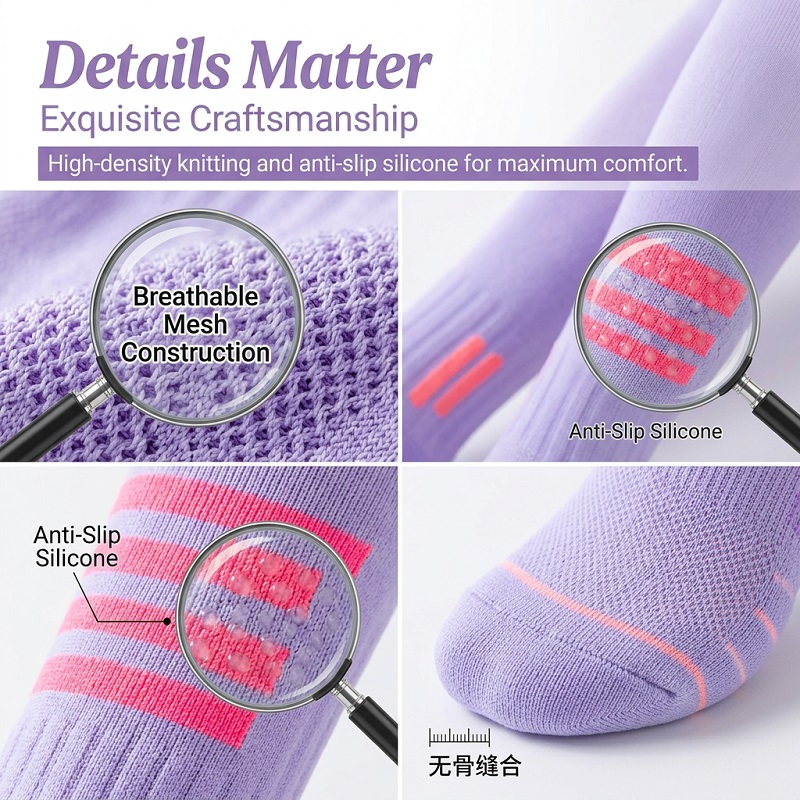 1/6 Pairs Women's Summer Fitne - Yoga Fitness Yoga recension och pris