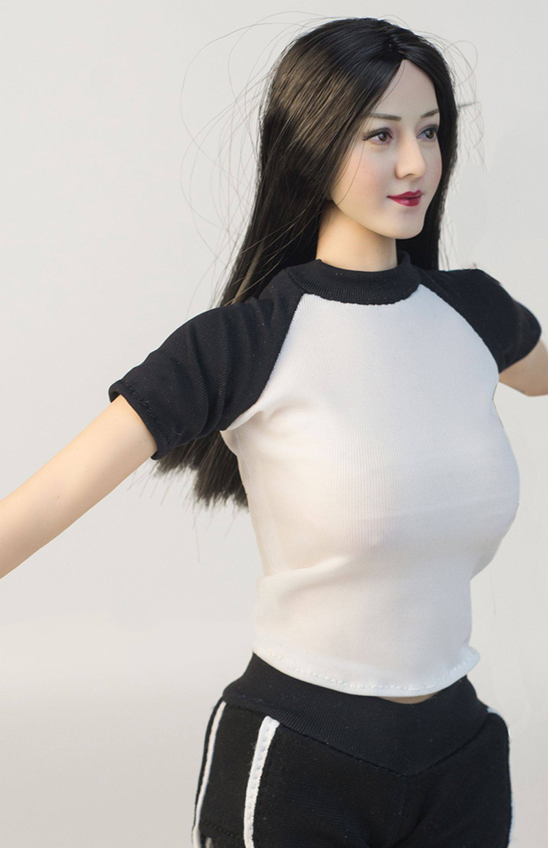 1/6 Female Black Yoga Clothing - Yoga Fitness First recension och pris