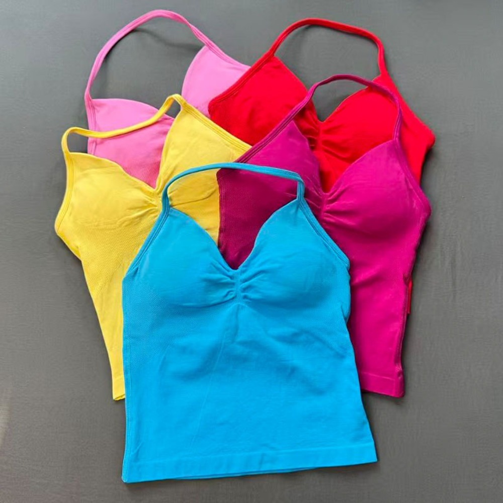 Women's Gym Tops Halter Neck P - Yoga Fitness Com recension och pris