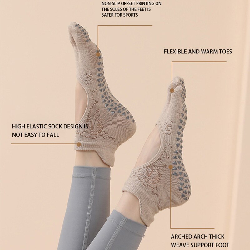 Women Yoga Toe Socks High Qual - Yoga Fitness Training recension och pris