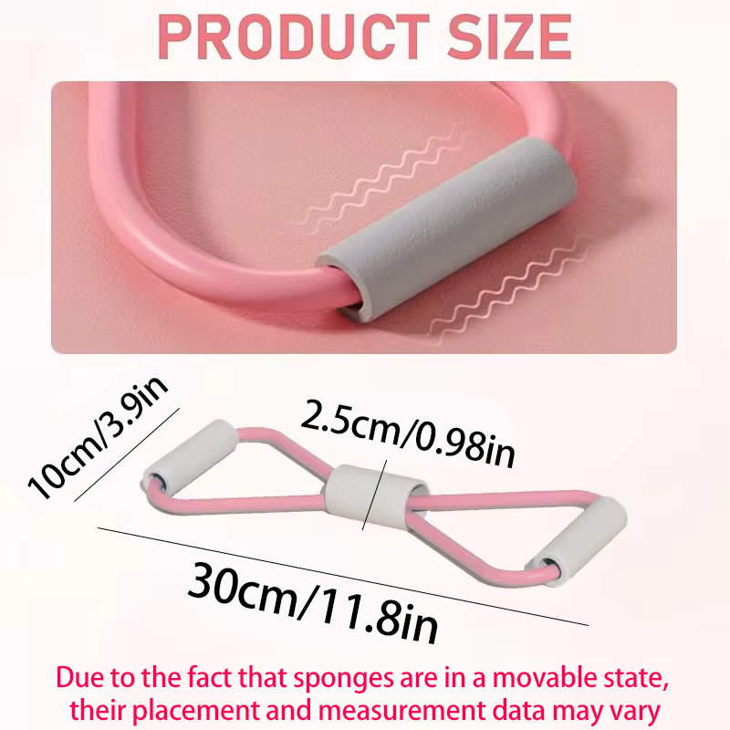 1Pcs Home Gym Elastic Band Por - Figure 8 Resistance Band recension och pris