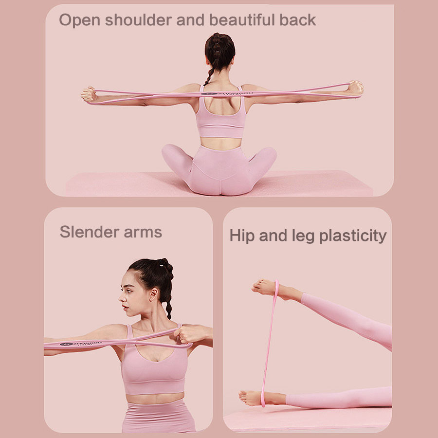 1pcs Resistance Bands, Yoga Re - Figure 8 Resistance Band recension och pris