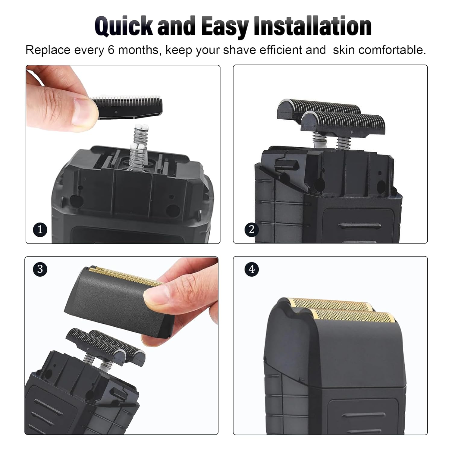 Replacement Foil & Cutter Bar  - Head Racket Boom recension och pris