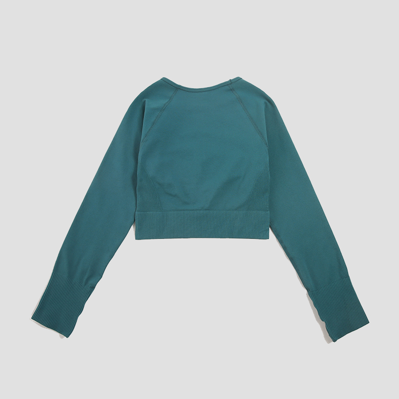 Women's Shirt Seamless Crop To - Yoga Fitness Hk recension och pris