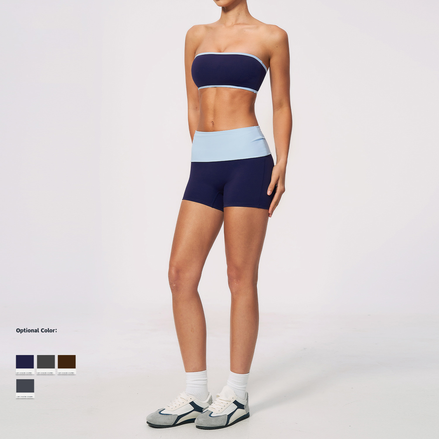 Women Nylon Two Piece Fitness  - Yoga Fitness Set recension och pris