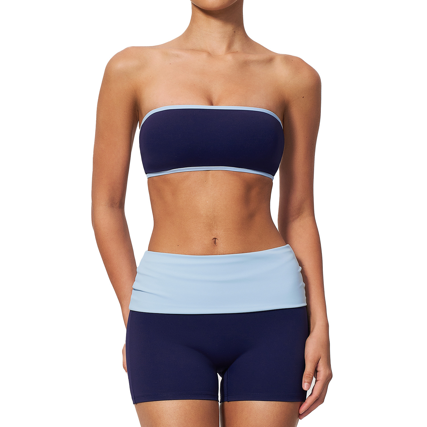Women Nylon Two Piece Fitness  - Yoga Fitness Set recension och pris