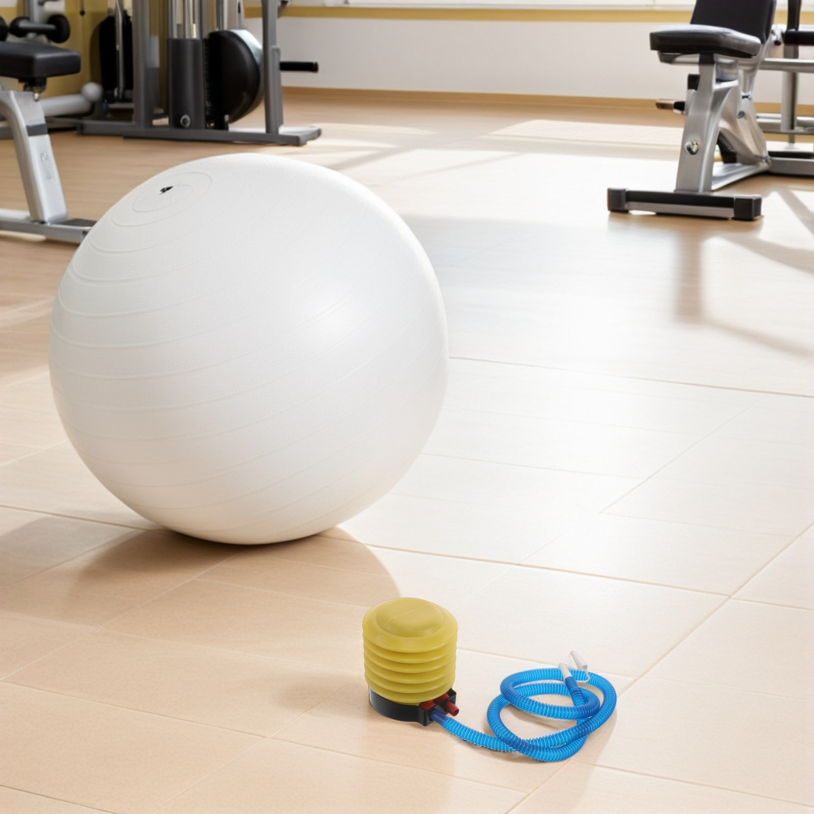 1Set Yoga Ball Pump Manual Foo - Exercise Ball Stability recension och pris
