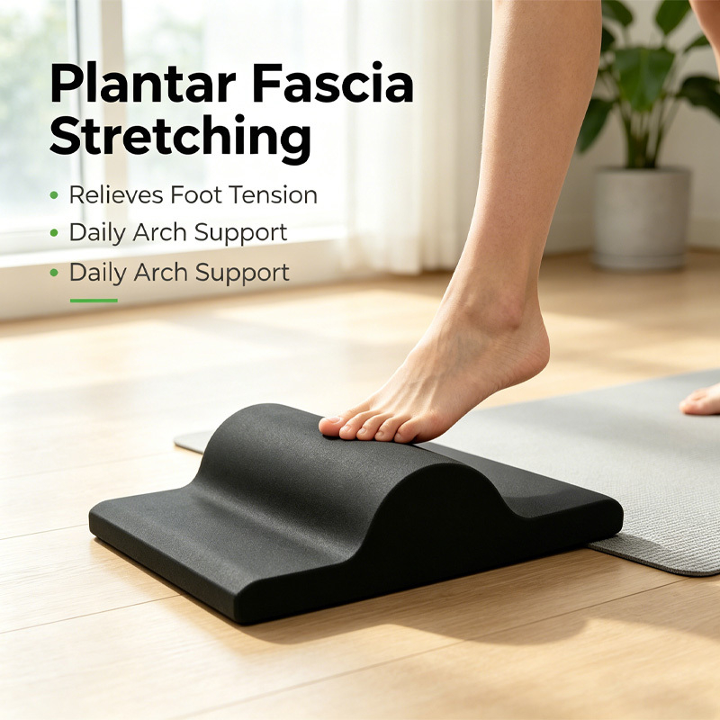 Long Curved Arch Foam Training - Yoga Fitness Trainer recension och pris