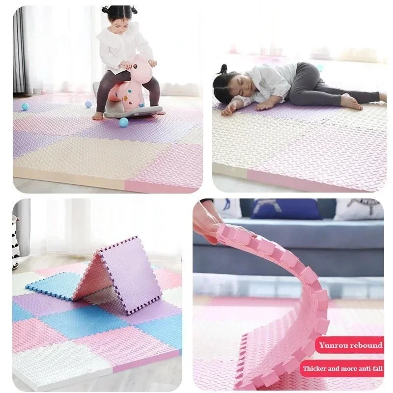 8/16PCS 30cm Sports Gym Mats P - Yoga Fitness Music recension och pris