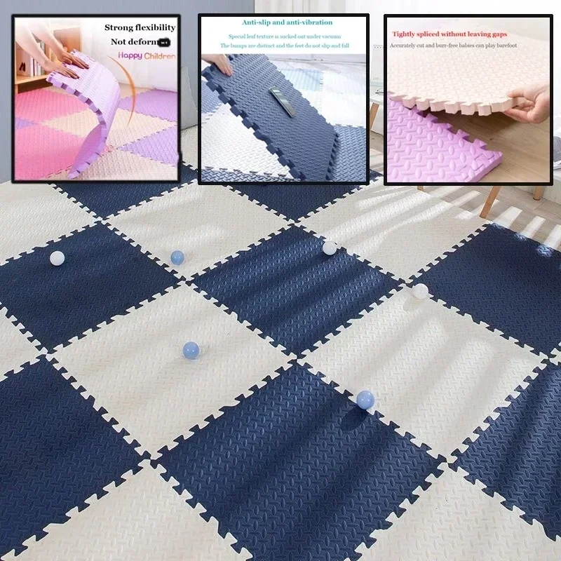 8/16PCS 30cm Sports Gym Mats P - Yoga Fitness Music recension och pris