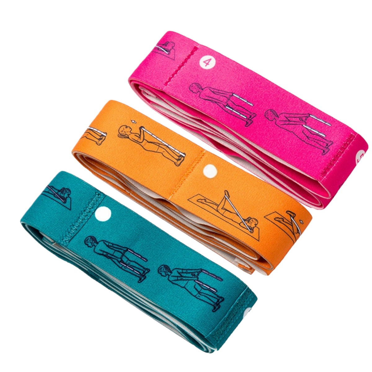 1 PCS Yoga Elastic Stretch Ban - Yoga Fitness Images recension och pris