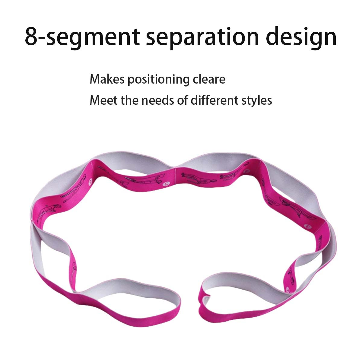 1 PCS Yoga Elastic Stretch Ban - Yoga Fitness Images recension och pris
