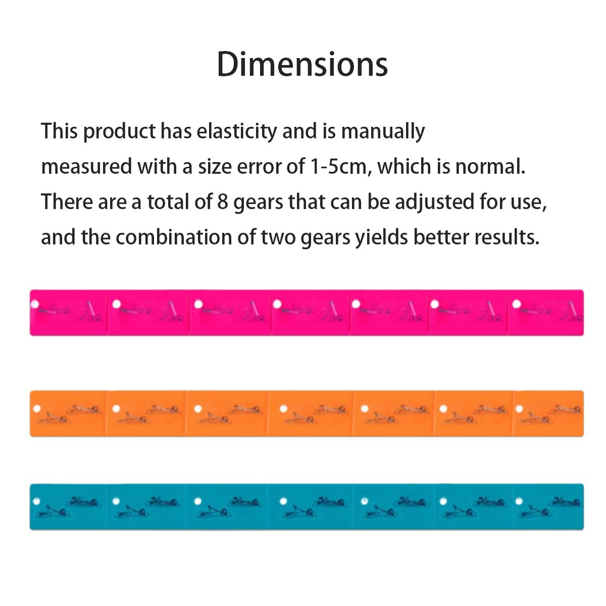 1 PCS Yoga Elastic Stretch Ban - Yoga Fitness Images recension och pris
