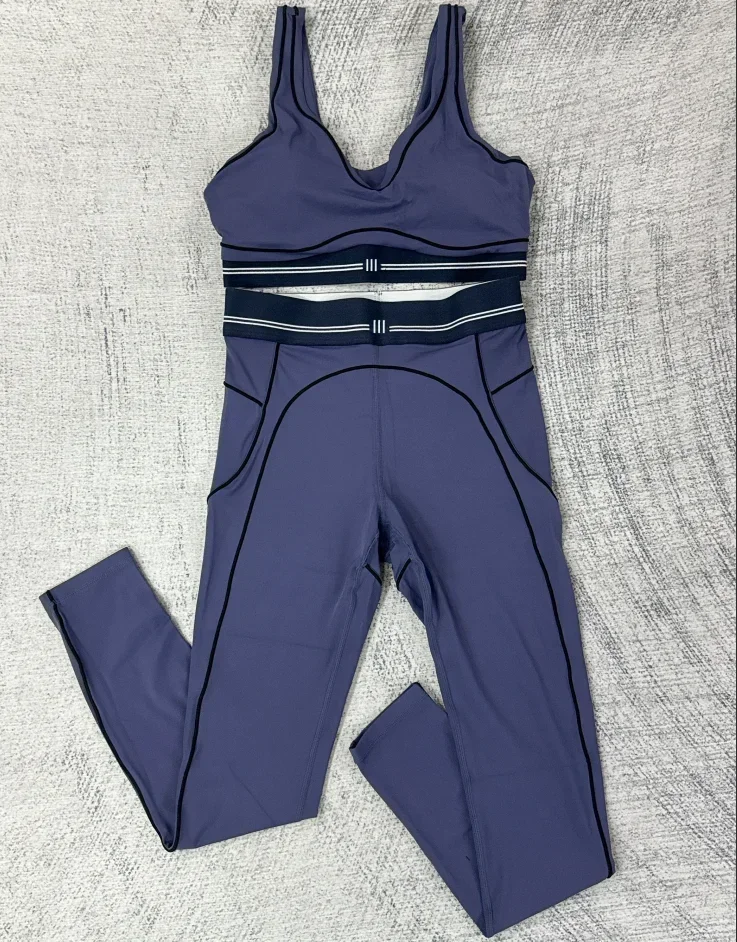 Tank Top and Pants Two Piece B - Yoga Fitness Set recension och pris