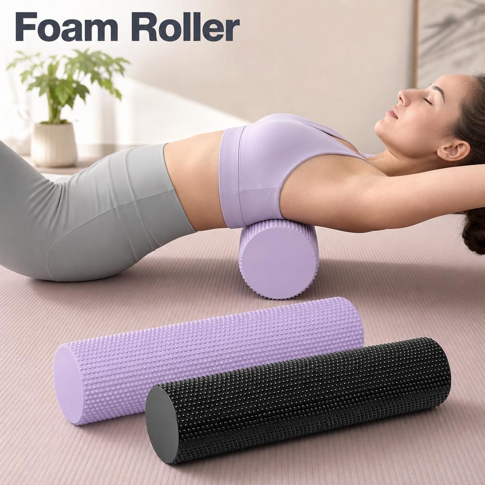 Yoga Foam Roller EVA High Dens - Yoga Fitness Trainer recension och pris