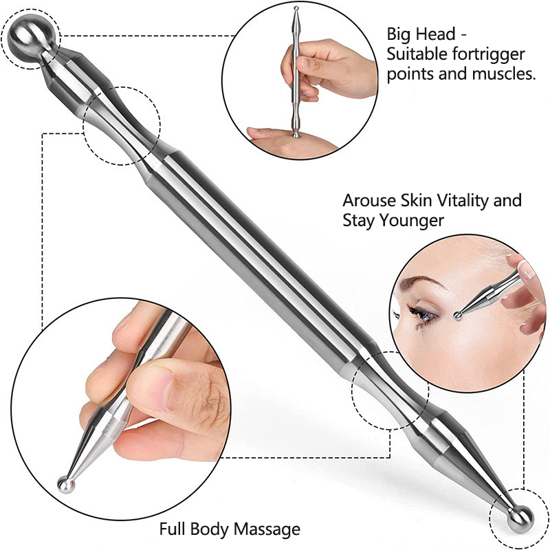 Acupuncture Pen Stainless Stee - Head Racket Boom recension och pris
