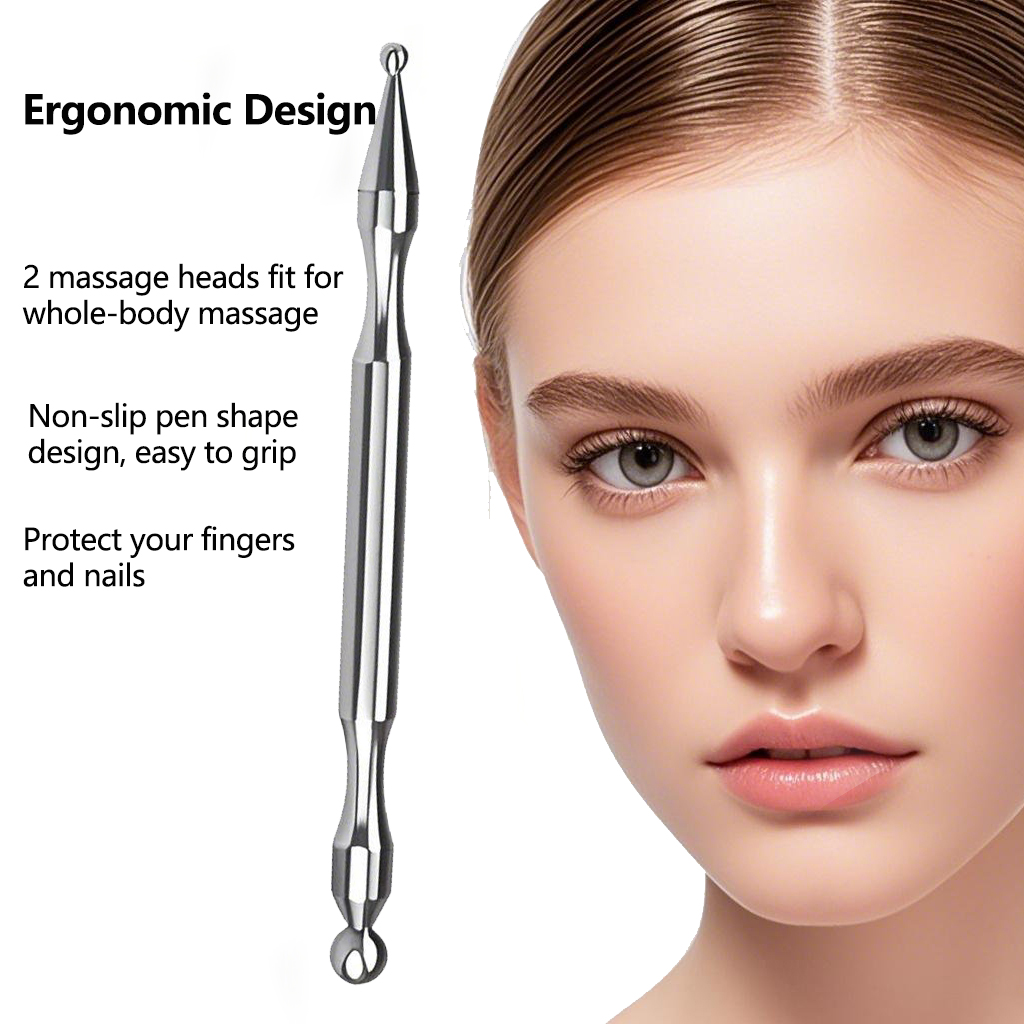 Acupuncture Pen Stainless Stee - Head Racket Boom recension och pris