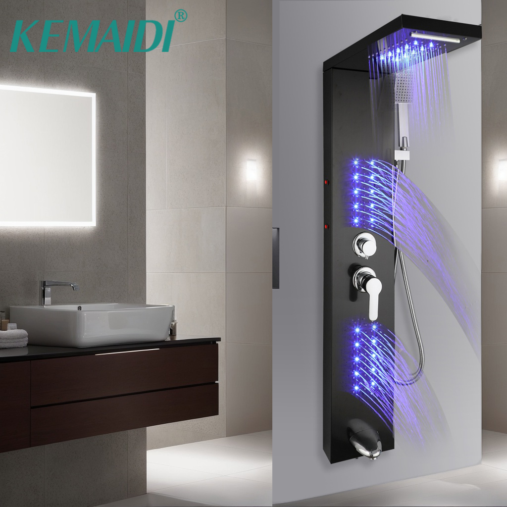 KEMAIDI Stainless Steel Shower - Head Racket Boom recension och pris
