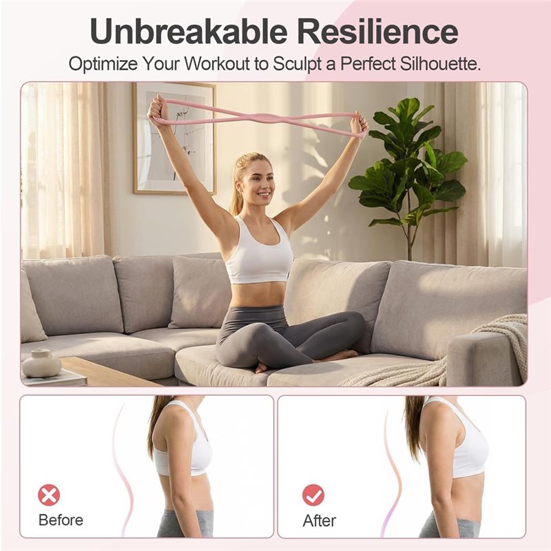 LALA For Effective Home Workou - Figure 8 Resistance Band recension och pris