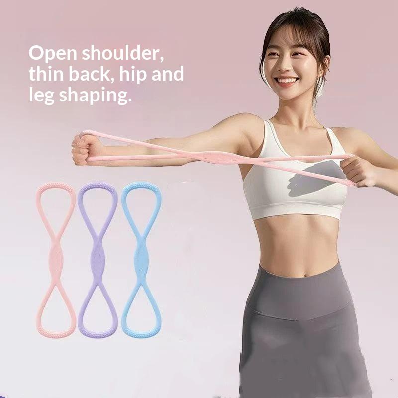 New Silicone Figure 8 Resistan - Figure 8 Resistance Band recension och pris
