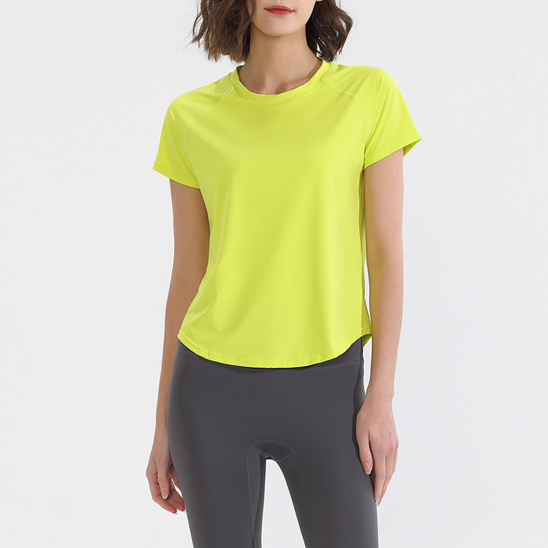 Summer Sports Short Sleeves Wo - Yoga Fitness Training recension och pris