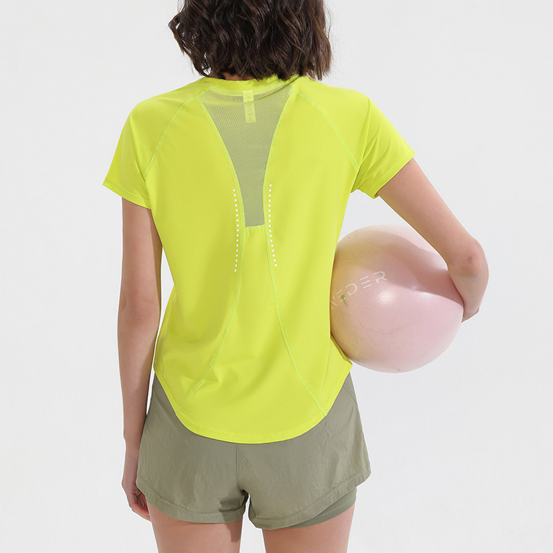 Summer Sports Short Sleeves Wo - Yoga Fitness Training recension och pris