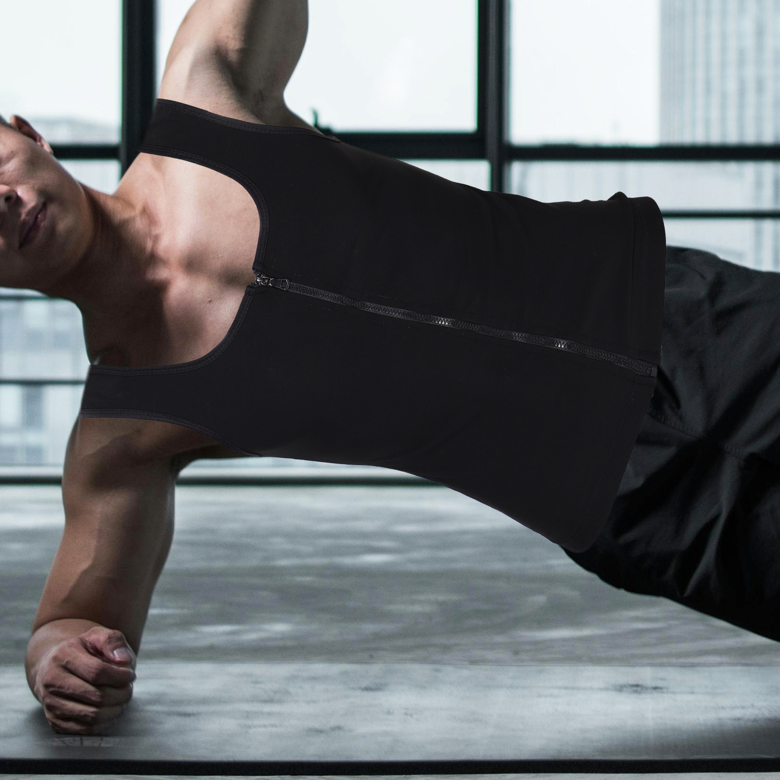 Waist Trainer Compression Vest - Yoga Fitness Trainer recension och pris